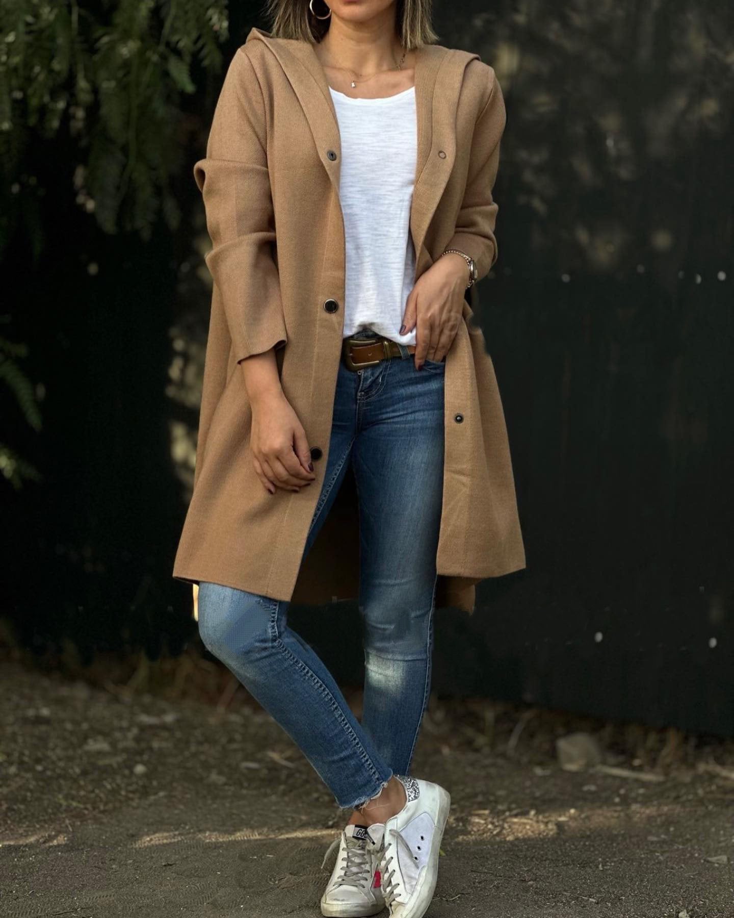 Giacca Invernale Lunga alla Moda da Donna