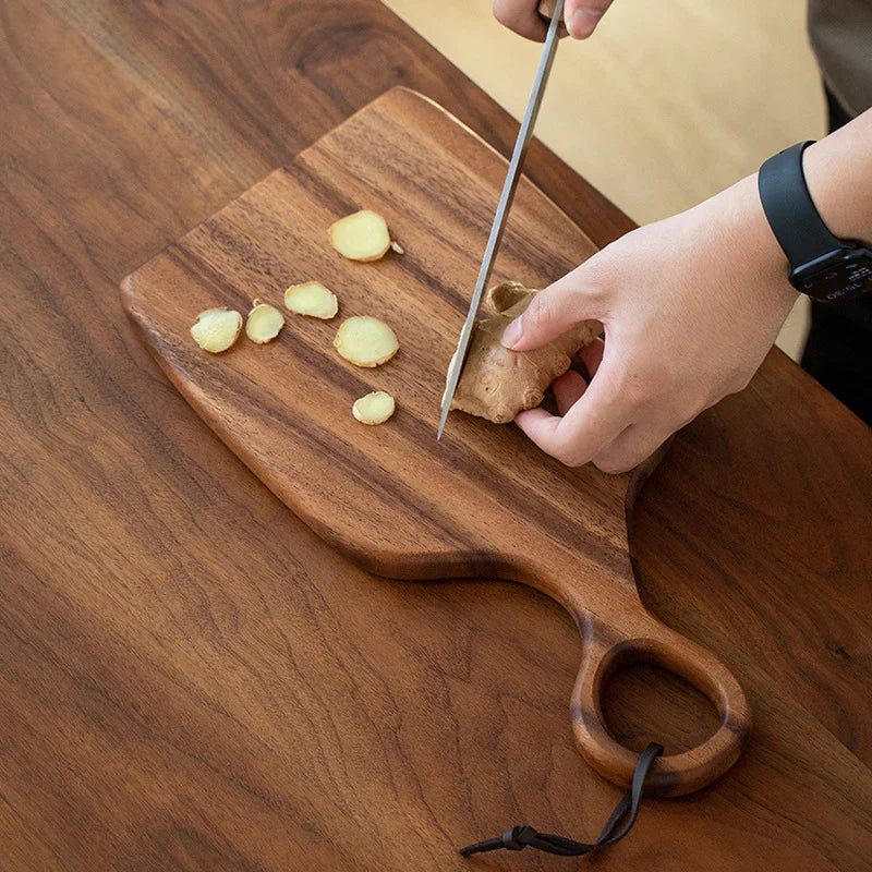 Tagliere in legno di noce da 2 pezzi - Elegante e resistente per la cucina