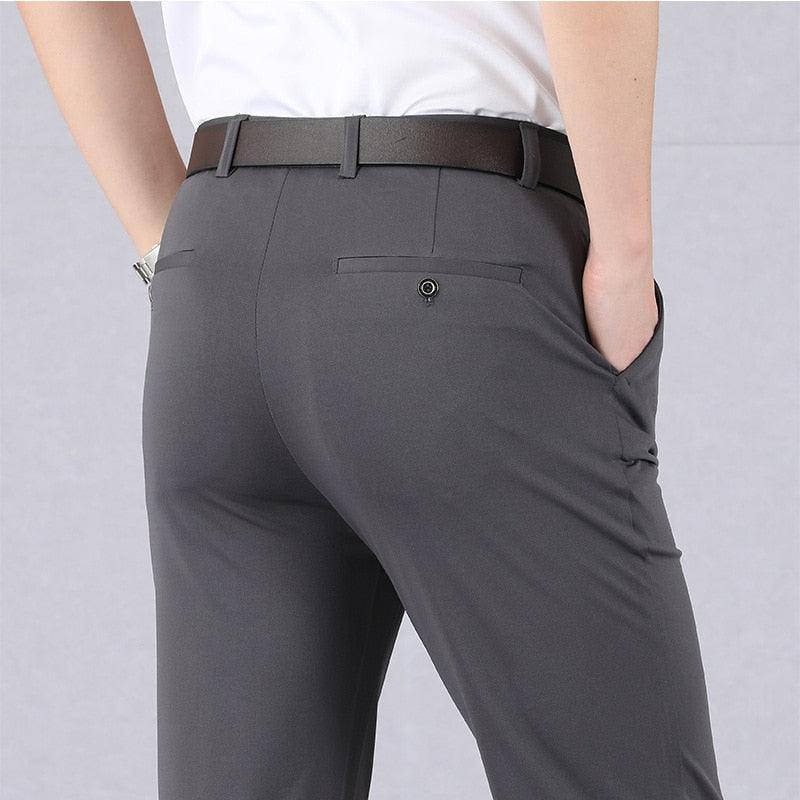 Pantaloni elasticizzati aderenti da uomo