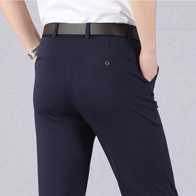 Pantaloni elasticizzati aderenti da uomo
