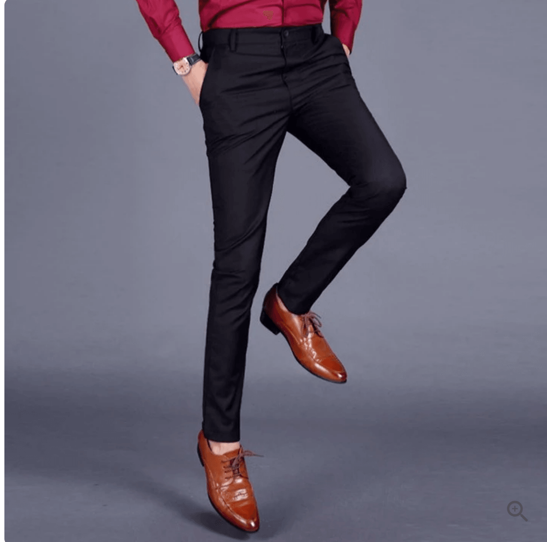 Pantaloni elasticizzati aderenti da uomo