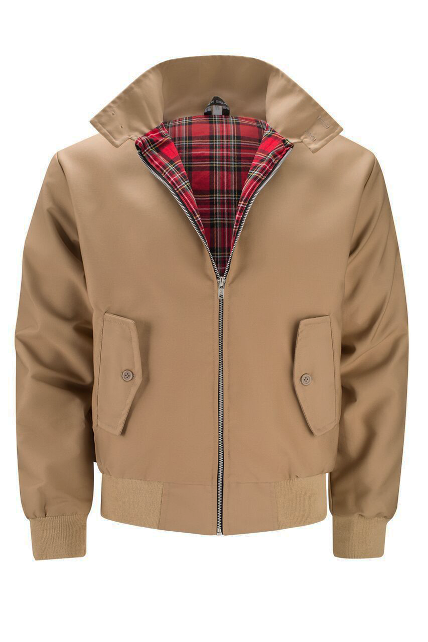 Giacca multistrato con cerniera da uomo alla moda - Cappotto autunnale casual moderno