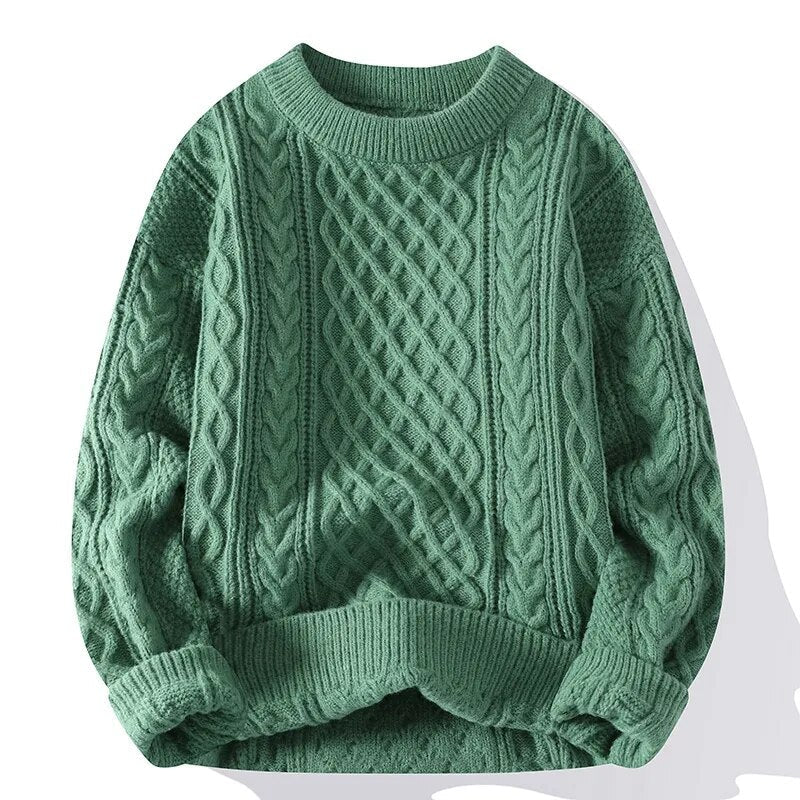 Maglione vintage da uomo - Maglione retrò caldo ed elegante