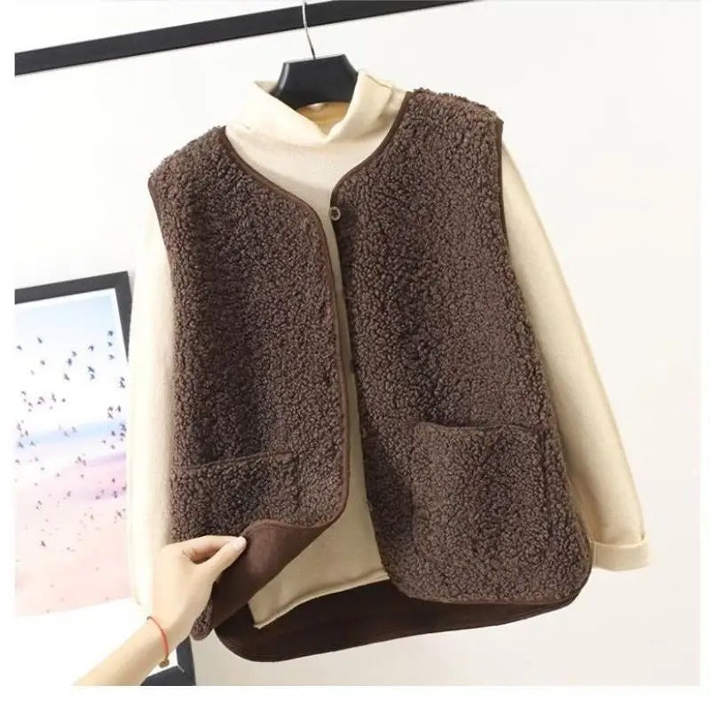 Gilet di lana da donna