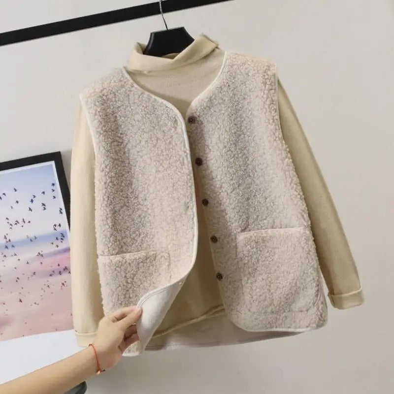 Gilet di lana da donna