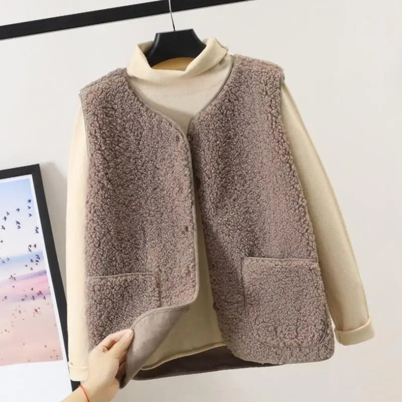 Gilet di lana da donna