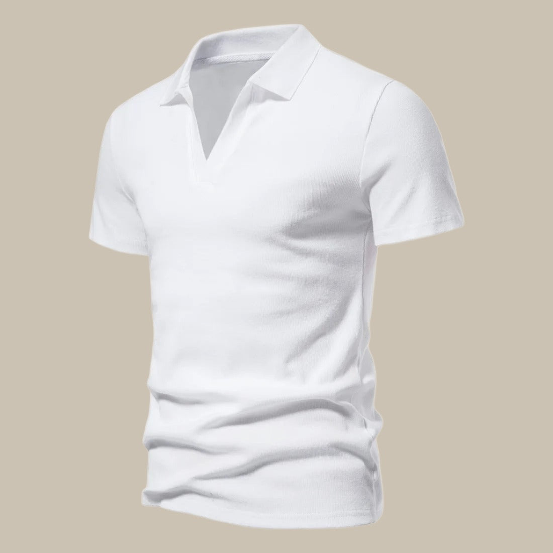 Polo in lana merino premium | Polo a maniche corte da uomo per la primavera